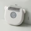 1pc Mini Portable Removal Lint Brush, Lint Remover, Reusable Pet Hair Remover, Lint & Hair Removing Clothes Brush - Gray White
