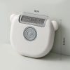 1pc Mini Portable Removal Lint Brush, Lint Remover, Reusable Pet Hair Remover, Lint & Hair Removing Clothes Brush - Gray White