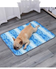 Pet Ice Silk Mattress Summer Refreshing Breathable Cooling (size: small)