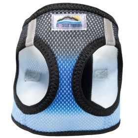 American River Choke Free Dog Harness Ombre Collection (Color: Midnight Sky, size: 2X-Large)