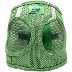 American River Solid Ultra Choke Free Dog Harness (Color: Dark Forest Green, size: M)